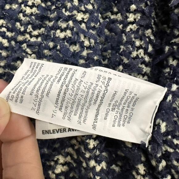 J. Crew Women's Medium Crop Long‎ Sleeve Jacket Open Front Office Work Business - Picture 9 of 10